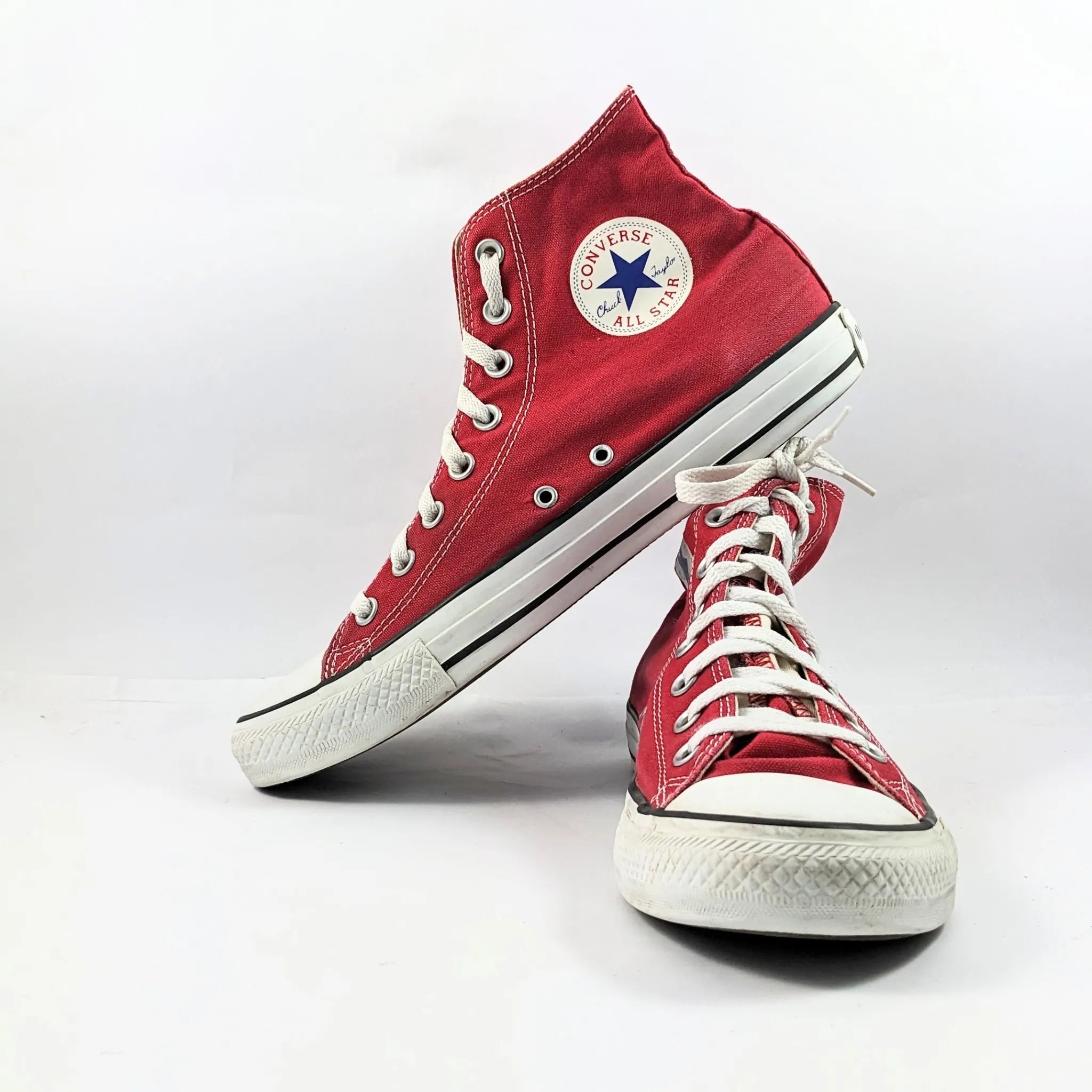 Converse Red Hightops