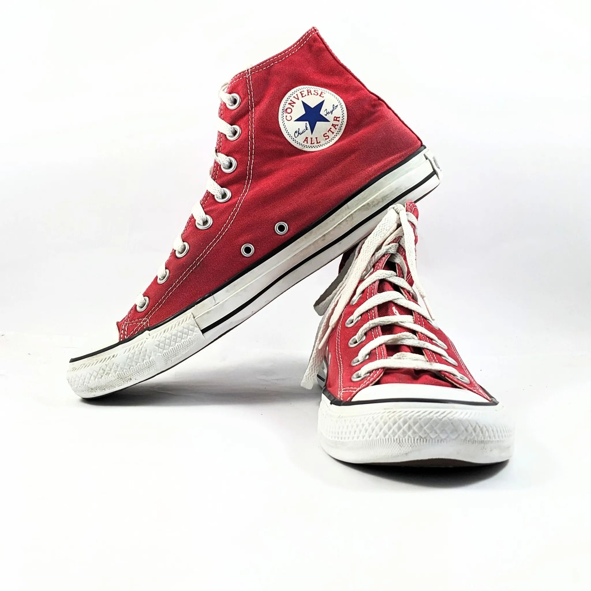 Converse Red Hightops