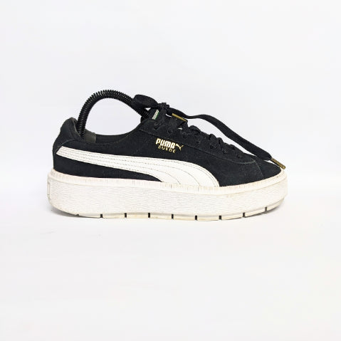 Puma Black Thick Sole Sneakers