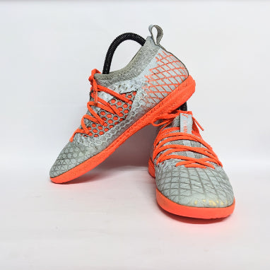 Shop Puma Orange Gray Sneakers