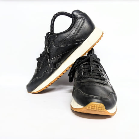 Buy Black Reebok Leather Sneakers
