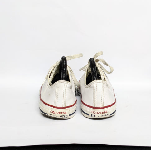 White Converse Leather Unisex Sneakers