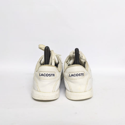 Lacoste White Leather Sneakers