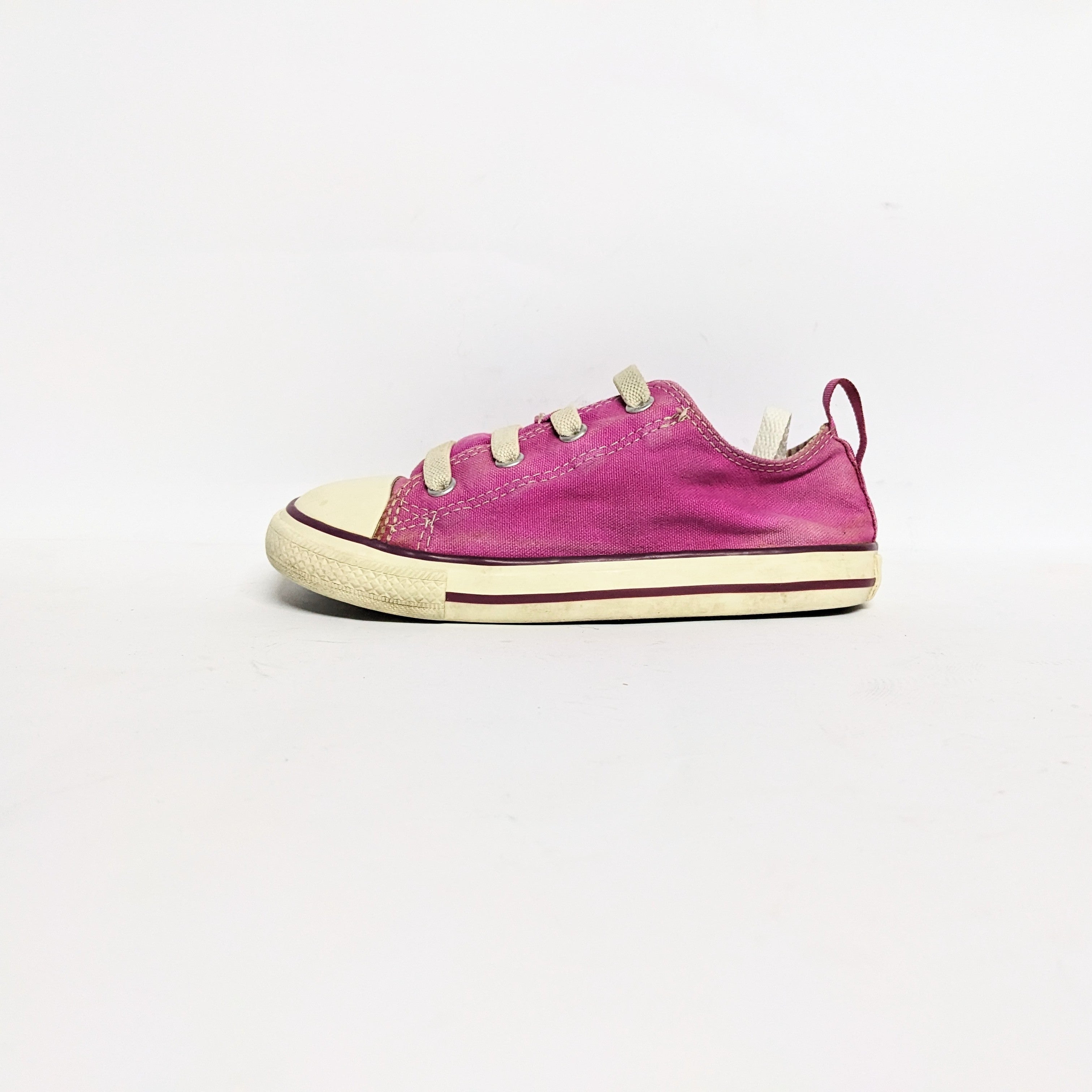 Converse Pink Kids Preloved Sneakers