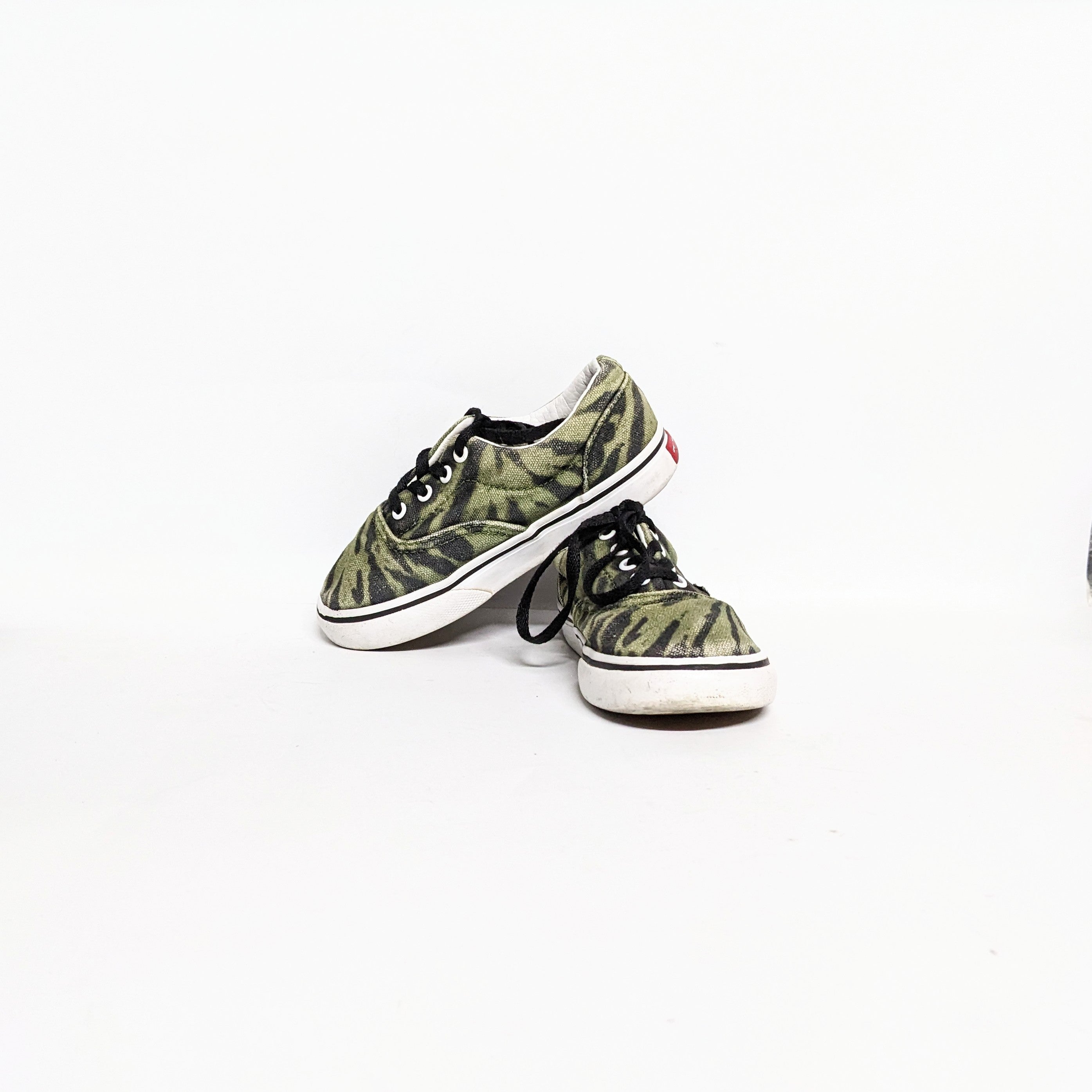 Kids Converse Green Canvas Sneakers