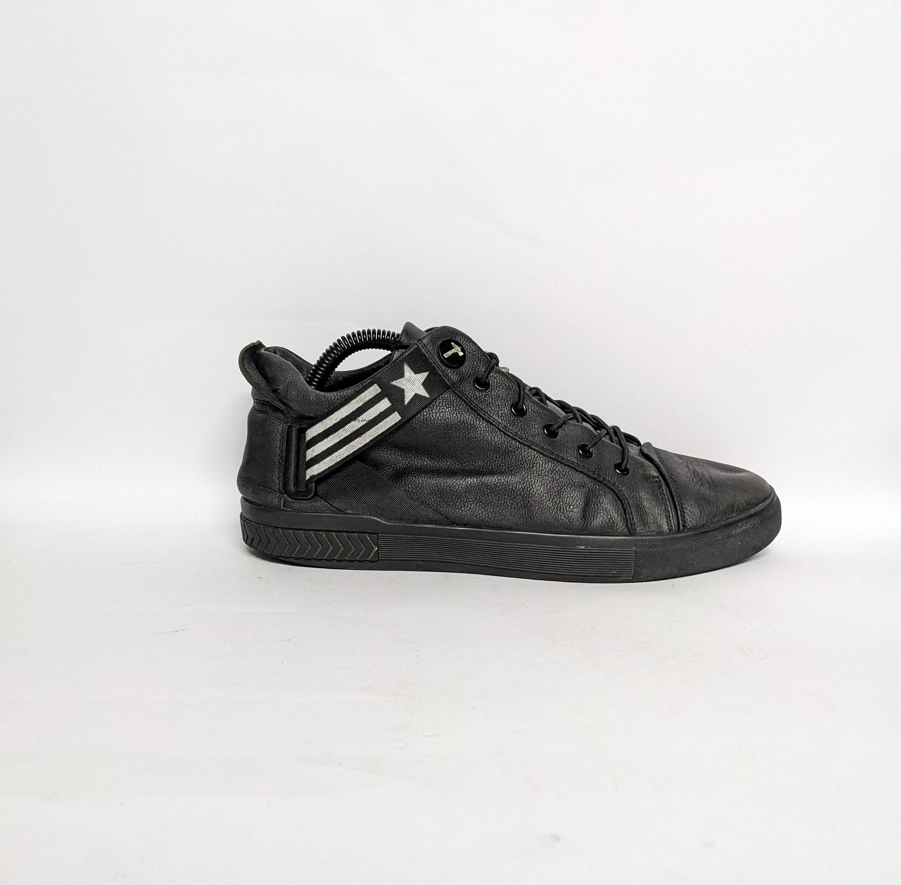 Shop Black American Leather Sneakers