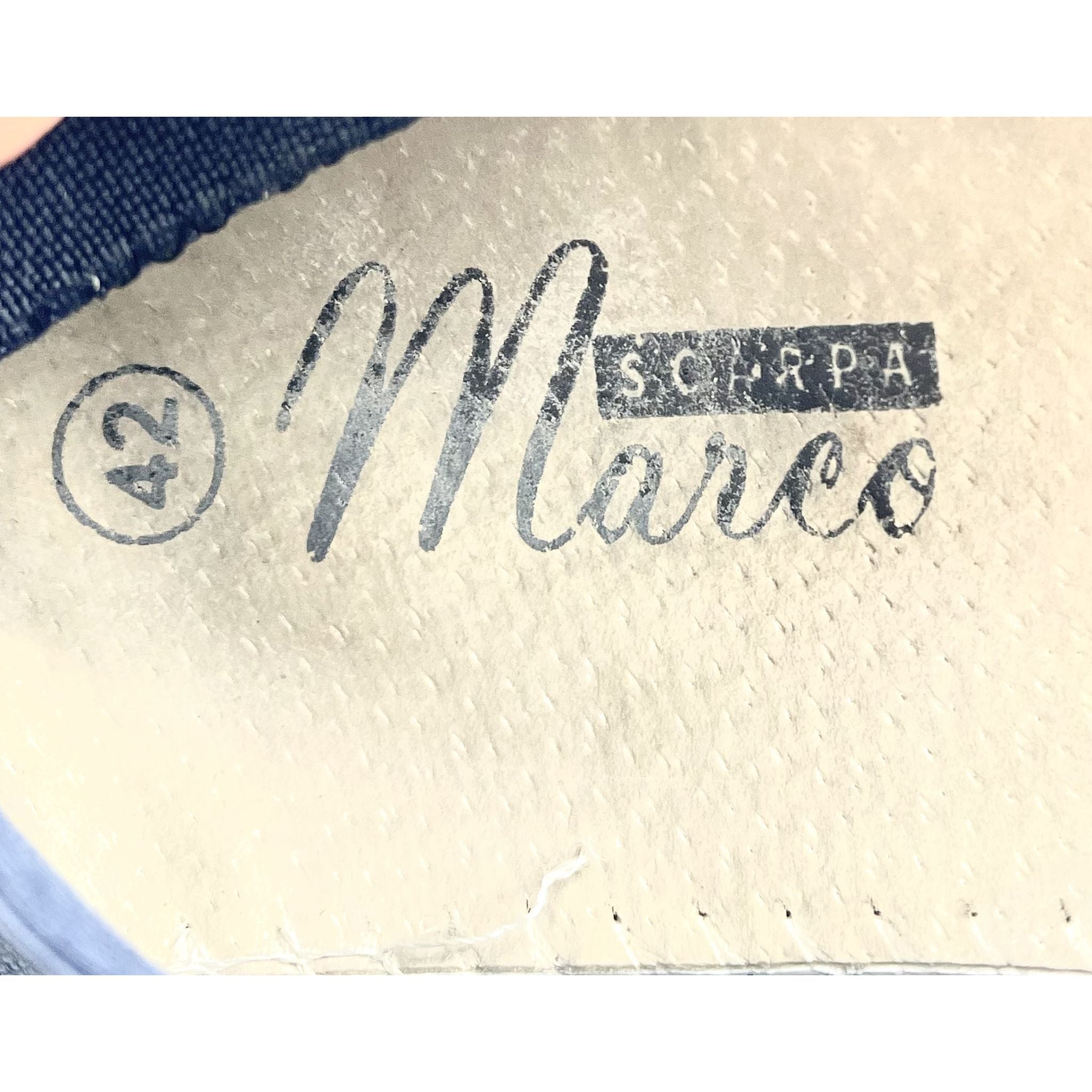 Marco Scarpa Blue Sneakers