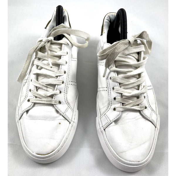 Pull&Bear White Leather Sneakers