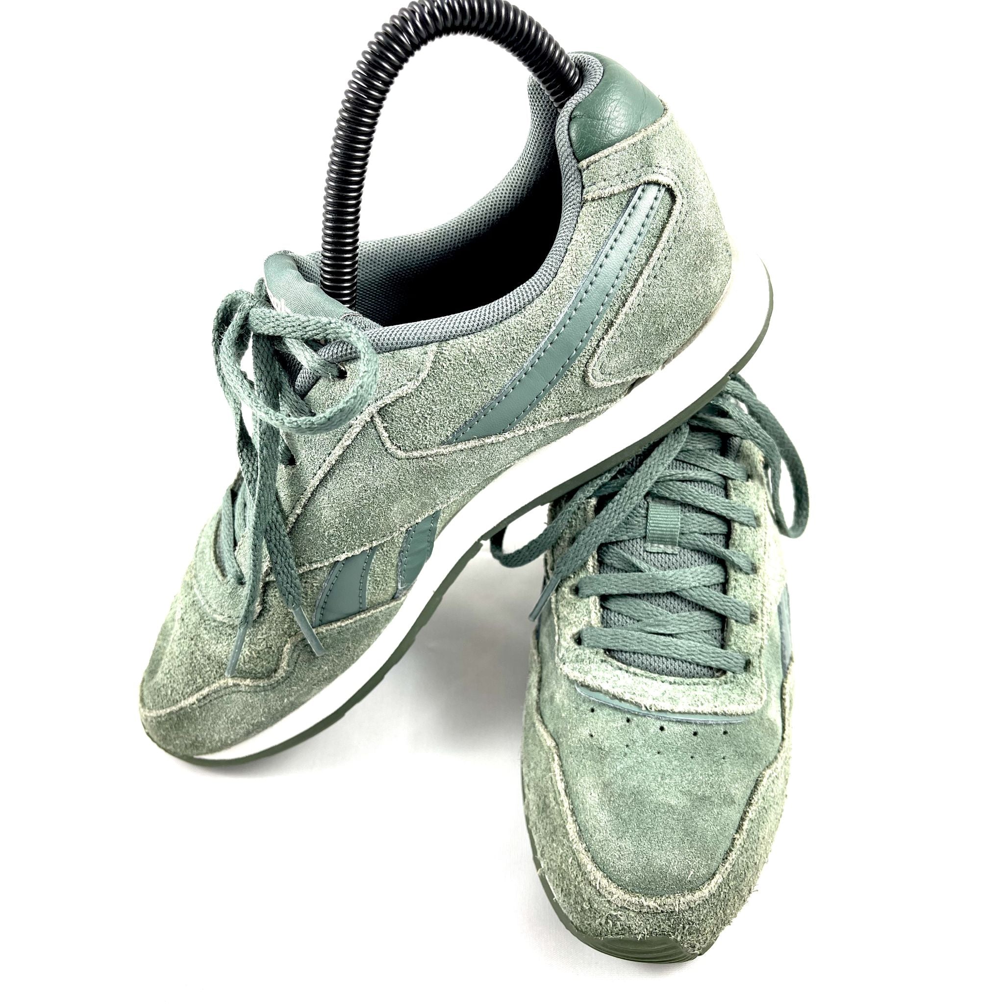 Green Reebok Sneakers