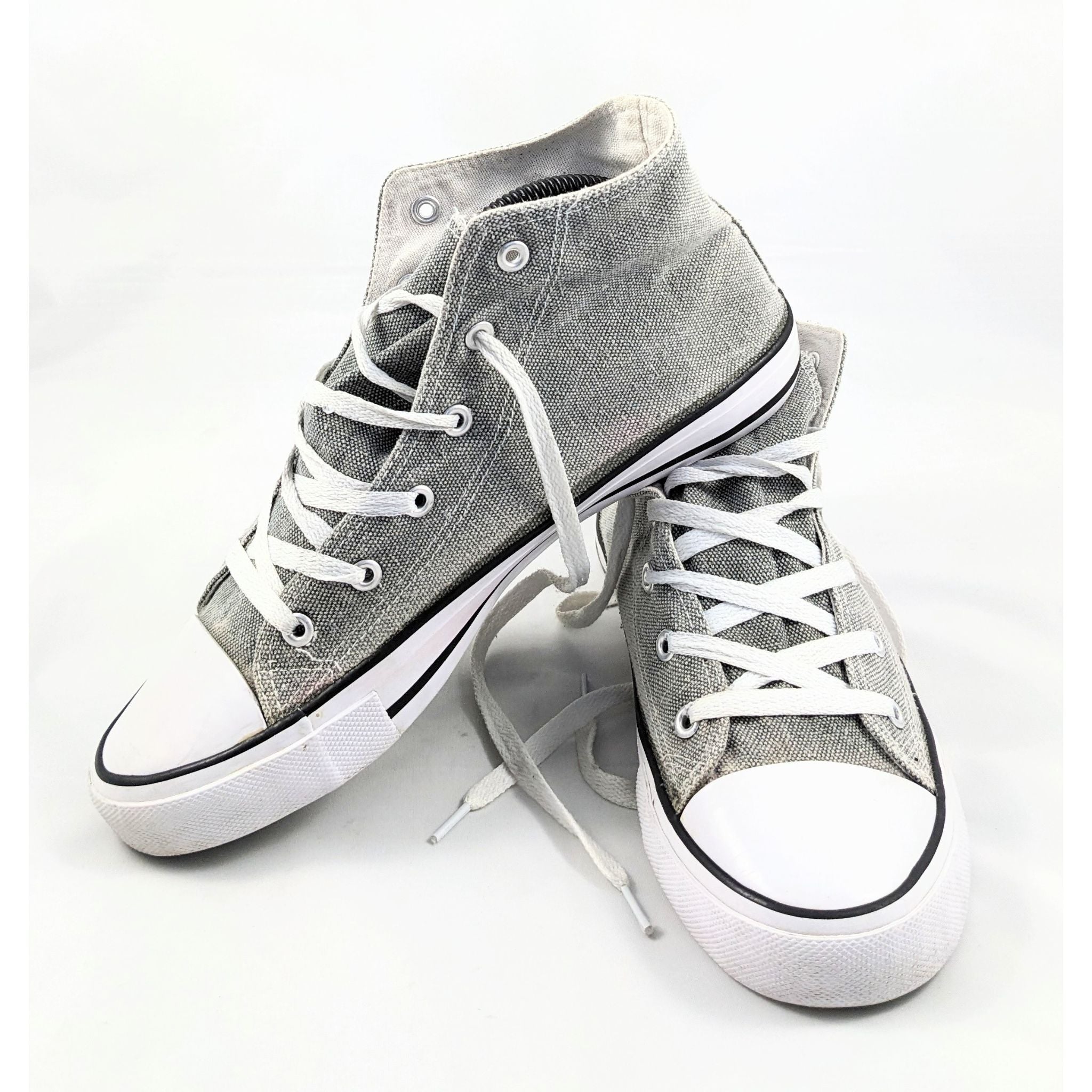 Gray Hightop Sneakers Premium C