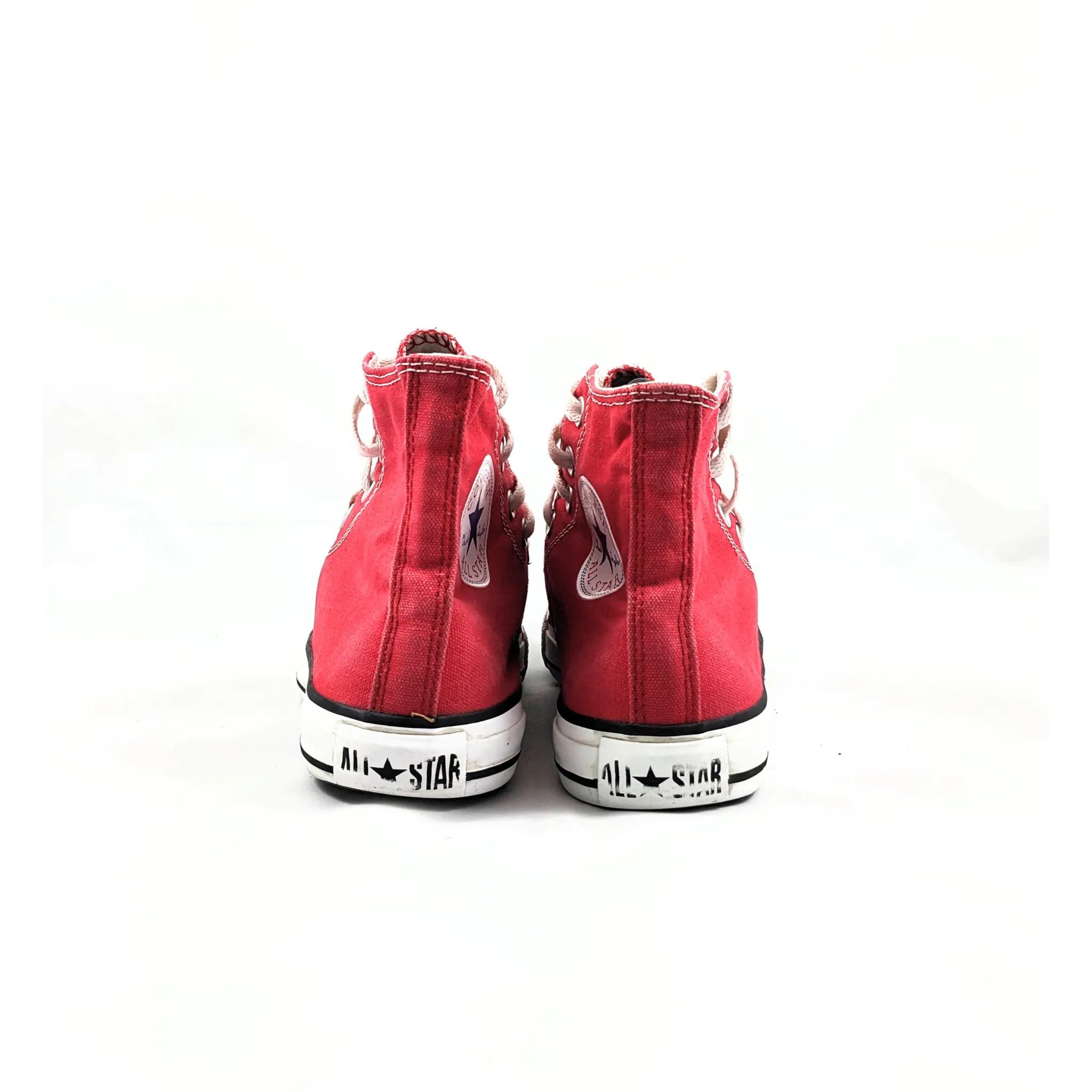 Red Converse- High-top Sneakers