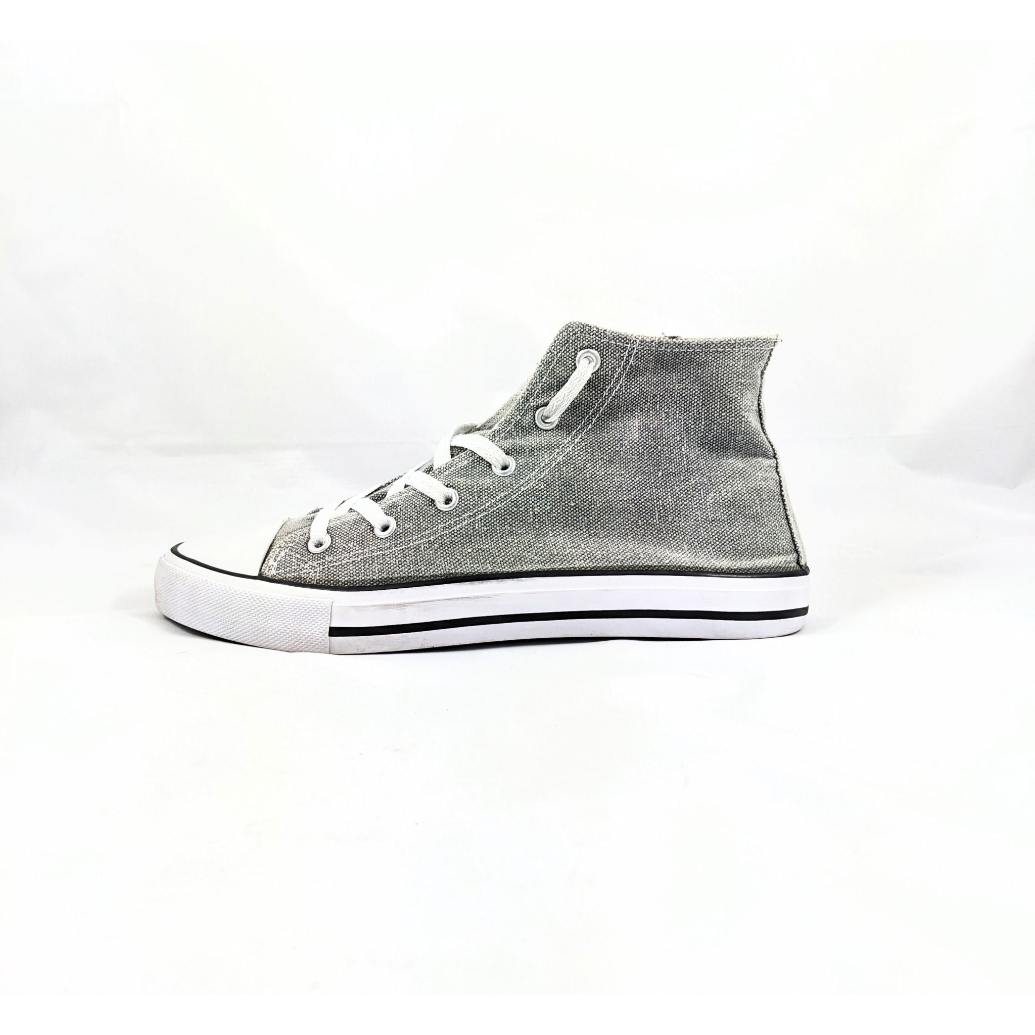 Gray Hightop Sneakers Premium C